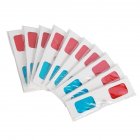 US 10 Pcs Universal Paper 3D Glasses View Anaglyph Red/Blue 3D Glasses for Movie Video