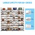 US 10 Tiers Shoe Rack with Hooks Shoe Shelf Storage Organizer for Entryway Holds 72 Pairs Shoe