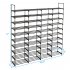 US 10 Tiers Shoe Rack with Hooks Shoe Shelf Storage Organizer for Entryway Holds 72 Pairs Shoe