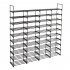 US 10 Tiers Shoe Rack with Hooks Shoe Shelf Storage Organizer for Entryway Holds 72 Pairs Shoe