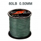 US 100%PE Plastic Braided Fishing Line Test Moss 500M Length Blackish green 80LB 0.50MM