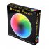 US 1000 pcs set Colorful Rainbow Round Geometrical Photo Puzzle Adult Kids DIY Educational Reduce Stress Toy Jigsaw Puzzle Paper Thousand colors rainbow