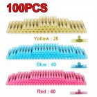US 100pcs Heat Shrink Butt Wire Splice Connectors Waterproof Double Wall Design Sealed Crimp Terminals 100pcs