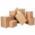 US 100pcs Shipping Corrugated Boxes Kraft Cardboards Boxes Yellow
