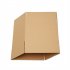 US 100pcs Shipping Corrugated Boxes Kraft Cardboards Boxes Yellow