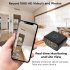 US 1080P Full HD Wifi Mini Camera Night Vision Motion Detection Clock Camcorder Wireless Charging Black