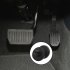 US 12 Pcs Brake Switch Stopper Brake Pedal Pad Brake Lights Switch Limiter 90541 06036 Car Accessories black