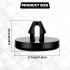 US 12 Pcs Brake Switch Stopper Brake Pedal Pad Brake Lights Switch Limiter 90541 06036 Car Accessories black
