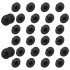 US 12 Pcs Brake Switch Stopper Brake Pedal Pad Brake Lights Switch Limiter 90541 06036 Car Accessories black