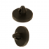 US 12 Pcs Brake Switch Stopper Brake Pedal Pad Brake Lights Switch Limiter 90541 06036 Car Accessories black