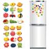 US 12Pcs Set Cute Fridge Magnet Wooden Cartoon Shape Educational Toys for Baby Kids random