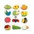 US 12Pcs Set Cute Fridge Magnet Wooden Cartoon Shape Educational Toys for Baby Kids random
