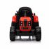 US 12V Ride On Tractor With Trailer 3 speed Adjustable Battery Powered Electric Tractor With Remote Control MP3 LED Light For Xmas Birthday Gifts Yellow