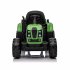 US 12V Ride On Tractor With Trailer 3 speed Adjustable Battery Powered Electric Tractor With Remote Control MP3 LED Light For Xmas Birthday Gifts Yellow