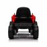 US 12V Ride On Tractor With Trailer 3 speed Adjustable Battery Powered Electric Tractor With Remote Control MP3 LED Light For Xmas Birthday Gifts Yellow