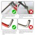 US 18pcs Car Tools Kit Air Bladder Trim Removal Tools Fastener Nuts for All Vehicle Types