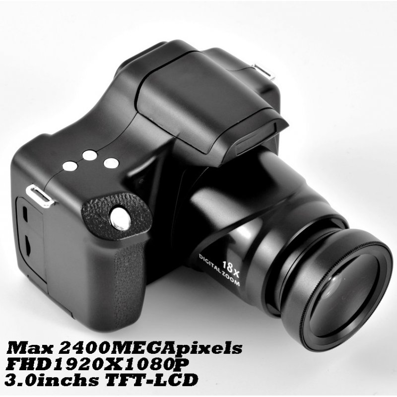 US 18x HD Digital Camera Mirrorless 1080P 3.0 Inch Lcd Screen Camera