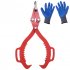 US 1PCS Steel Serrated Double Jaw Lifting Pliers 21inch