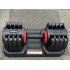 US 1pcs Cast Iron Lagged Adjustable Weight Dumbbell  pound Neutral Packing  55 pounds
