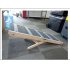 US 1pcs Wooden Simplified Foldable Pet Ramp  customized 2  blue   primary color