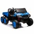 US 24V 2 Seater UTV XXL Ride On Truck With Dump Bed Battery Powered 6 Wheeler Ride On UTV Toys For Boys Girls Kids Blue