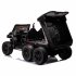 US 24V 2 Seater UTV XXL Ride On Truck With Dump Bed Battery Powered 6 Wheeler Ride On UTV Toys For Boys Girls Kids Blue