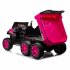 US 24V 2 Seater UTV XXL Ride On Truck With Dump Bed Battery Powered 6 Wheeler Ride On UTV Toys For Boys Girls Kids Blue