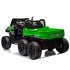 US 24V 2 Seater UTV XXL Ride On Truck With Dump Bed Battery Powered 6 Wheeler Ride On UTV Toys For Boys Girls Kids Blue