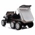 US 24V 2 Seater UTV XXL Ride On Truck With Dump Bed Battery Powered 6 Wheeler Ride On UTV Toys For Boys Girls Kids Blue