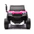 US 24V 2 Seater UTV XXL Ride On Truck With Dump Bed Battery Powered 6 Wheeler Ride On UTV Toys For Boys Girls Kids Blue