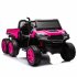 US 24V 2 Seater UTV XXL Ride On Truck With Dump Bed Battery Powered 6 Wheeler Ride On UTV Toys For Boys Girls Kids Blue