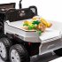 US 24V 2 Seater UTV XXL Ride On Truck With Dump Bed Battery Powered 6 Wheeler Ride On UTV Toys For Boys Girls Kids Green