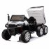 US 24V 2 Seater UTV XXL Ride On Truck With Dump Bed Battery Powered 6 Wheeler Ride On UTV Toys For Boys Girls Kids Green