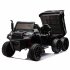US 24V 2 Seater UTV XXL Ride On Truck With Dump Bed Battery Powered 6 Wheeler Ride On UTV Toys For Boys Girls Kids Green