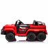 US 24V Kids Ride On Car With Remote Control 6 wheel 4WD Battery Powered Ride On Vehicles With Music Lights For Birthday Christmas Gifts Red