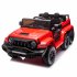 US 24V Kids Ride On Car With Remote Control 6 wheel 4WD Battery Powered Ride On Vehicles With Music Lights For Birthday Christmas Gifts Red