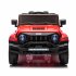 US 24V Kids Ride On Car With Remote Control 6 wheel 4WD Battery Powered Ride On Vehicles With Music Lights For Birthday Christmas Gifts Red