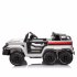 US 24V Kids Ride On Car With Remote Control 6 wheel 4WD Battery Powered Ride On Vehicles With Music Lights For Birthday Christmas Gifts Red