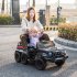 US 24V Kids Ride On Car With Remote Control 6 wheel 4WD Battery Powered Ride On Vehicles With Music Lights For Birthday Christmas Gifts Red