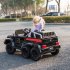 US 24V Kids Ride On Car With Remote Control 6 wheel 4WD Battery Powered Ride On Vehicles With Music Lights For Birthday Christmas Gifts Red