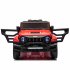 US 24V Kids Ride On Car With Remote Control 6 wheel 4WD Battery Powered Ride On Vehicles With Music Lights For Birthday Christmas Gifts Red