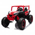 US 24V Ride On XXL UTV Car 2 Seater 4X4 Side By Side Off-Road Vehicles Battery Powered Electric Car With Parent Remote Control Gifts For Boys Girls Red