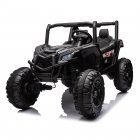 US 24V Ride On XXL UTV Car 2 Seater 4X4 Side By Side Off-Road Vehicles Battery Powered Electric Car With Parent Remote Control Gifts For Boys Girls Black