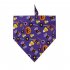 US 2pcs Cotton Triangle  Scarf Saliva Towel Dog Decoration Accessories Pet Supplies style2 style shown in picture 2Pcs bag 