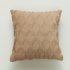 US 2pcs Plush  Pillowcase Embroidered Geometric Rhombus Block Plush Sofa Cover gray 30 50cm