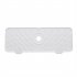 US 2pcs Silicone Faucet Mat Draining Drying Pad Countertop Protector For Bathroom Kitchen black