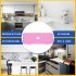 US 2pcs Silicone Faucet Mat Draining Drying Pad Countertop Protector For Bathroom Kitchen Marble color