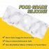 US 2pcs Silicone Faucet Mat Draining Drying Pad Countertop Protector For Bathroom Kitchen grey