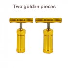 US 2pcs/set Press Tool Heavy Duty Zinc Manual Handle Ultimate Pollen Pressure  Presser Compressor gold