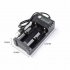 US 3 7V 18650 Charger Li ion Battery USB Independent Charging Portable 18350 16340 14500 Battery Charger Four slots